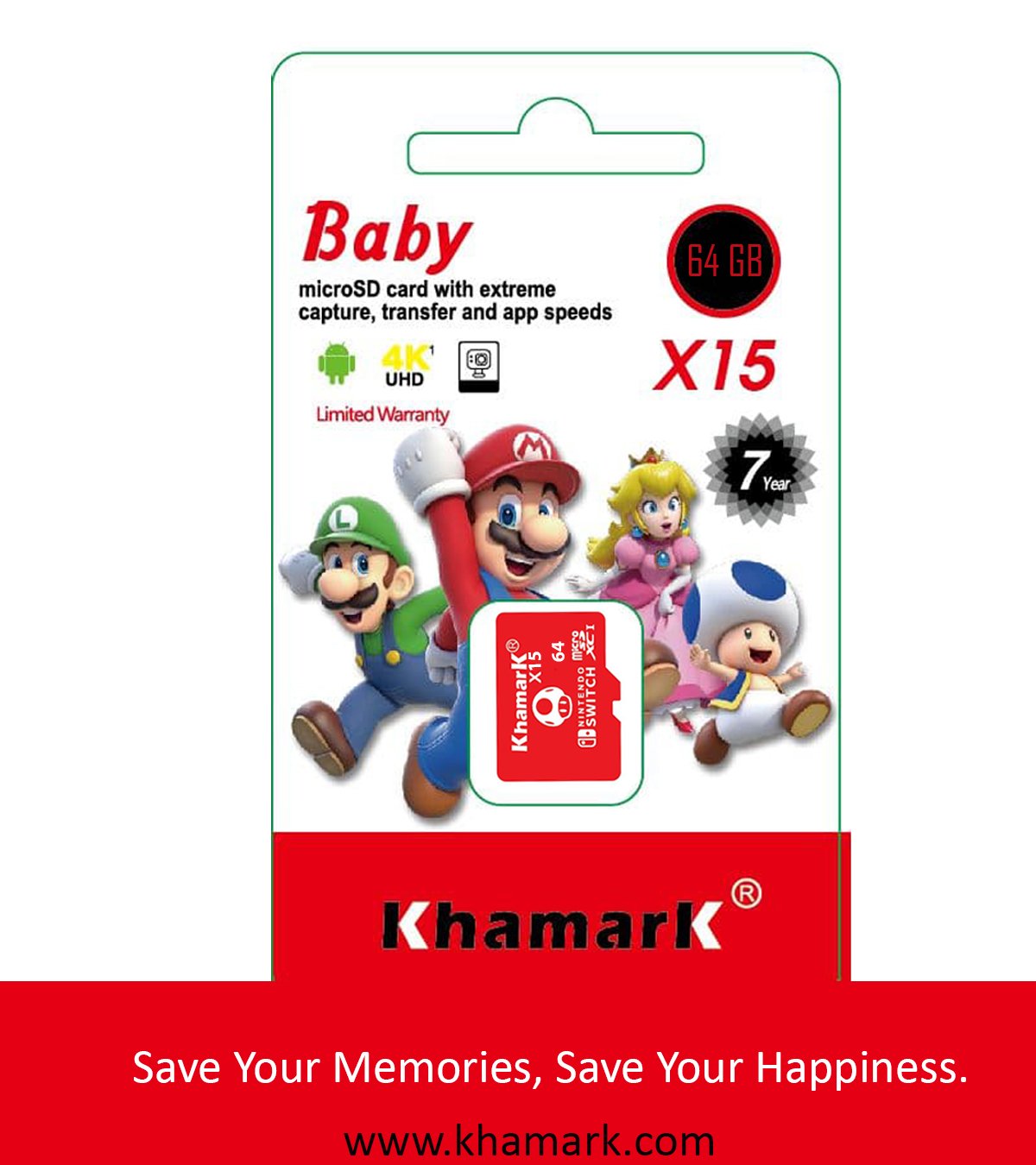 Khamark SD Card 64GB